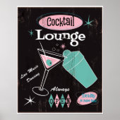 Cocktail Lounge Poster (Voorkant)