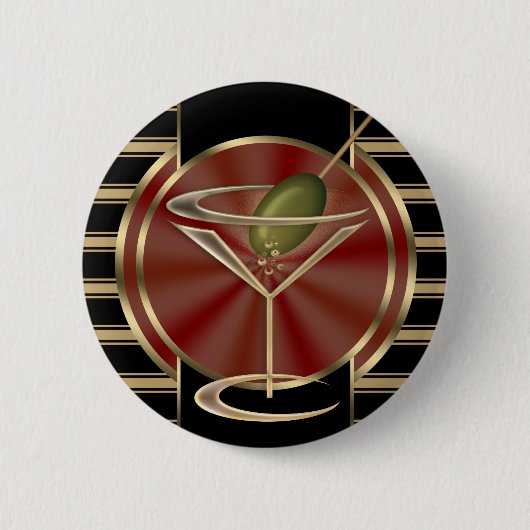 Cocktail Lounge Ronde Button 5,7 Cm (Voorkant)
