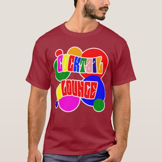 Cocktail lounge t-shirt (Voorkant)