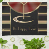 Cocktail Lounge Theedoek (Gevouwen)