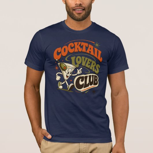 Cocktail Lovers Club T-shirt (Voorkant)