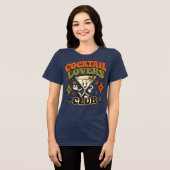 Cocktail Lovers Club Tri-Blend Shirt (Voorkant volledig)