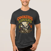 Cocktail Lovers Club Tri-Blend Shirt (Voorkant)