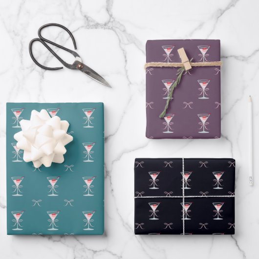 COCKTAIL MARTINI PATROON INPAKPAPIER VEL (Voorkant)