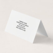 Cocktail Mix Drinken | Paarse gouden marmer Visitekaartje (Achterkant)