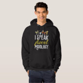 Cocktail Mixologist Bartender I Speak Fluent Mixol Hoodie (Voorkant volledig)