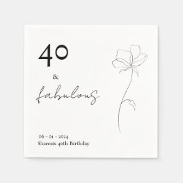 Cocktail Napkin | Customizable Event Servet