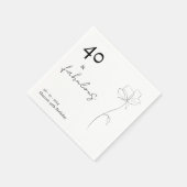 Cocktail Napkin | Customizable Event Servet (Hoek)