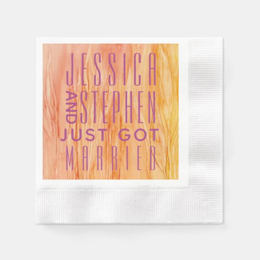 Cocktail Napkin Fresh Flowers Floral Servet (Voorkant)