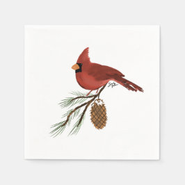 Cocktail Napkins - Cardinal Servet
