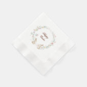 Cocktail Napkins – Easter Bunny Cupcakes Servet (Hoek)