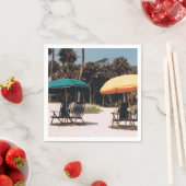 Cocktail Napkins met een Island Scene Servetten (Insitu)