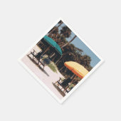 Cocktail Napkins met een Island Scene Servetten (Hoek)