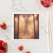 Cocktail Napkins met Empire State Building Servetten (Insitu)