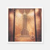 Cocktail Napkins met Empire State Building Servetten (Voorkant)