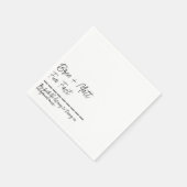 Cocktail Napkins Servet (Hoek)