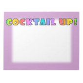 COCKTAIL. NOTITIEBLOK GROOT (Voorkant)