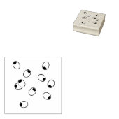 Cocktail Olijven Art Stamp Rubberstempel (Gestempeld)