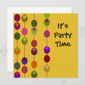 Cocktail Oliving Uitnodiging (Voorkant / Achterkant)