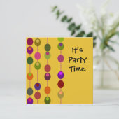 Cocktail Oliving Uitnodiging (Staand voorkant)