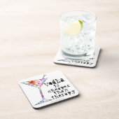 COCKTAIL ONDERZETTER SETS, VODKA CHEAPER DAN THERA (Rechterzijde)