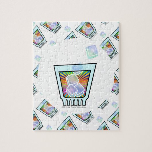 COCKTAIL - OUD FASHIONED - ROCKGLAS LEGPUZZEL (Verticaal)