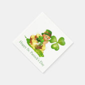 Cocktail Paper Napkins-St. Patrick's Day Servet (Hoek)