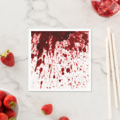 Cocktail Papier servet Bloed Splatter Vampier Goth (Insitu)