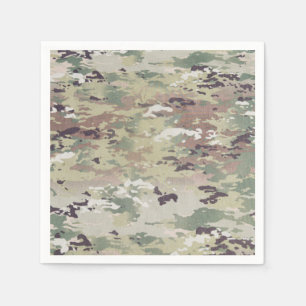 Cocktail Papier Servet Leger OCP Camo Uniform Kame