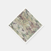 Cocktail Papier Servet Leger OCP Camo Uniform Kame (Hoek)