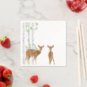 Cocktail Papier Servet XMAS Herten Doe Woodland Bu (Insitu)