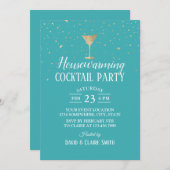 Cocktail-partij bij de opwarming van de aarde Eleg Kaart (Voorkant / Achterkant)