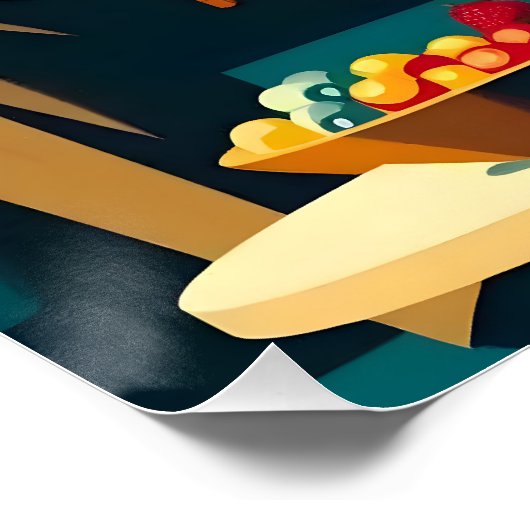 Cocktail Party Couples Shared Attraction Perfect Poster (Hoek)