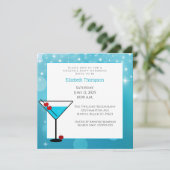 Cocktail Party for bride Invitation Kaart (Staand voorkant)
