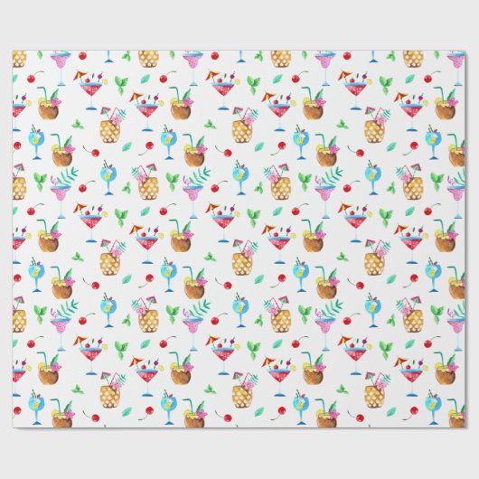 Cocktail Party Gift Cadeaupapier (Vlak)
