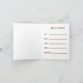 Cocktail Party Invitation (Binnen)