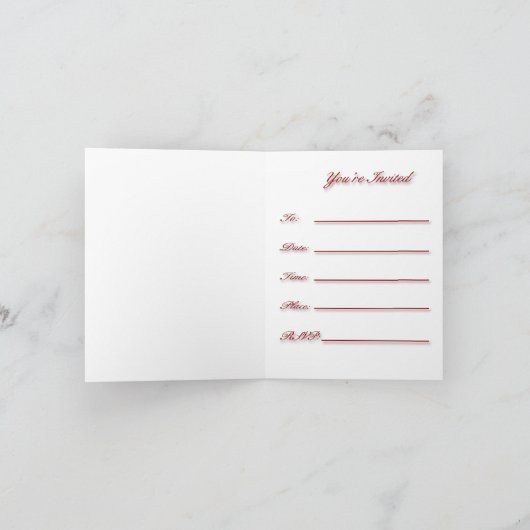 Cocktail Party Invitation (Binnen)