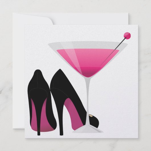 Cocktail Party Invitation by SRF Kaart (Voorkant)