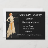 Cocktail Party Invitation Kaart (Voorkant)