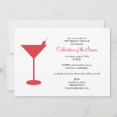 Cocktail Party Invitation Kaart (Voorkant)