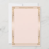 Cocktail Party Invitation Kaart (Achterkant)