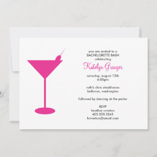 Cocktail Party Invitation Kaart