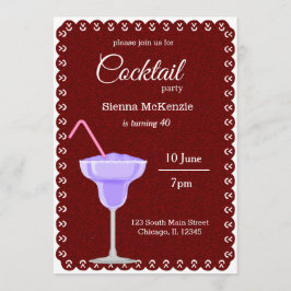 Cocktail party kaart