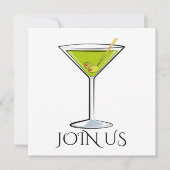 Cocktail Party Kaart (Voorkant)