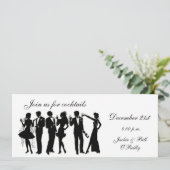 Cocktail Party Kaart (Staand voorkant)