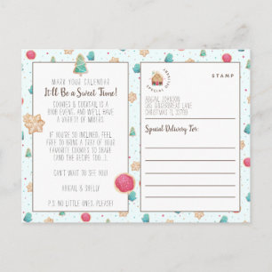 Cocktail Party Kerst Cookies Budget Uitnodiging