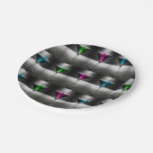 Cocktail Party Martini Party Paper Borden Papieren Bordje (Gekanteld)