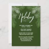 Cocktail Party met Rustic Tree Branches Holiday I Kaart (Voorkant)