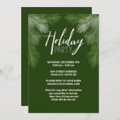 Cocktail Party met Rustic Tree Branches Holiday I Kaart (Voorkant / Achterkant)