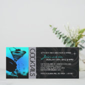 Cocktail Party nodigt uit Kaart (Staand voorkant)